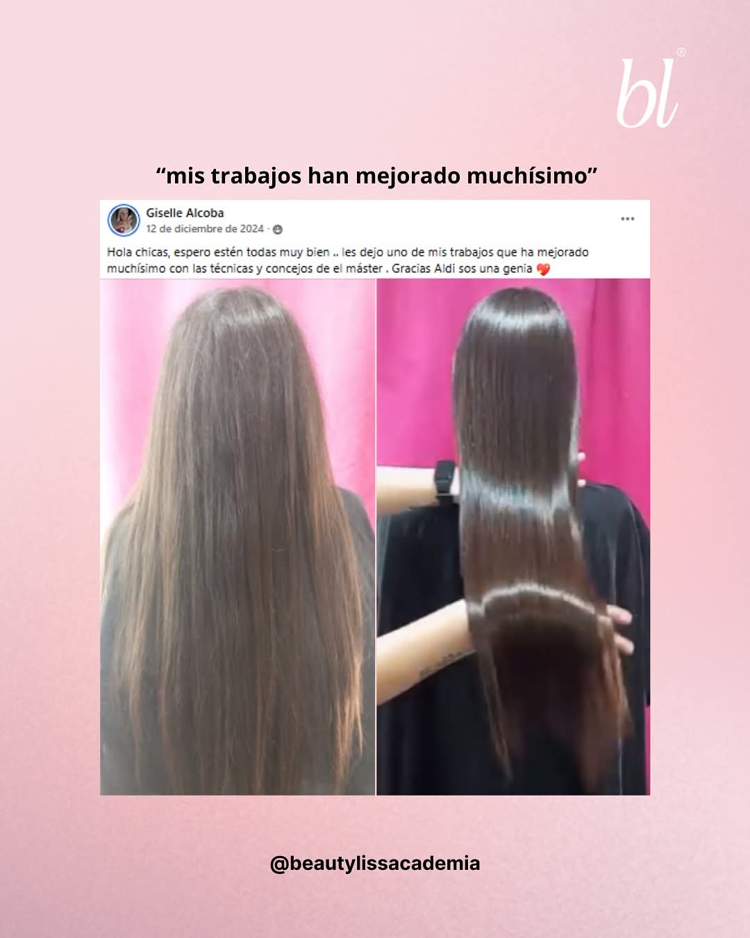 Testimonio Giselle Alcoba — antes y después del método Beautyliss